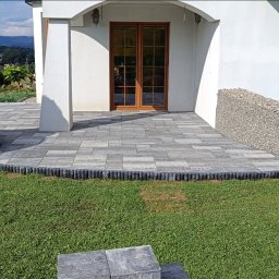 Układanie kostki brukowej Raba Wyżna 2