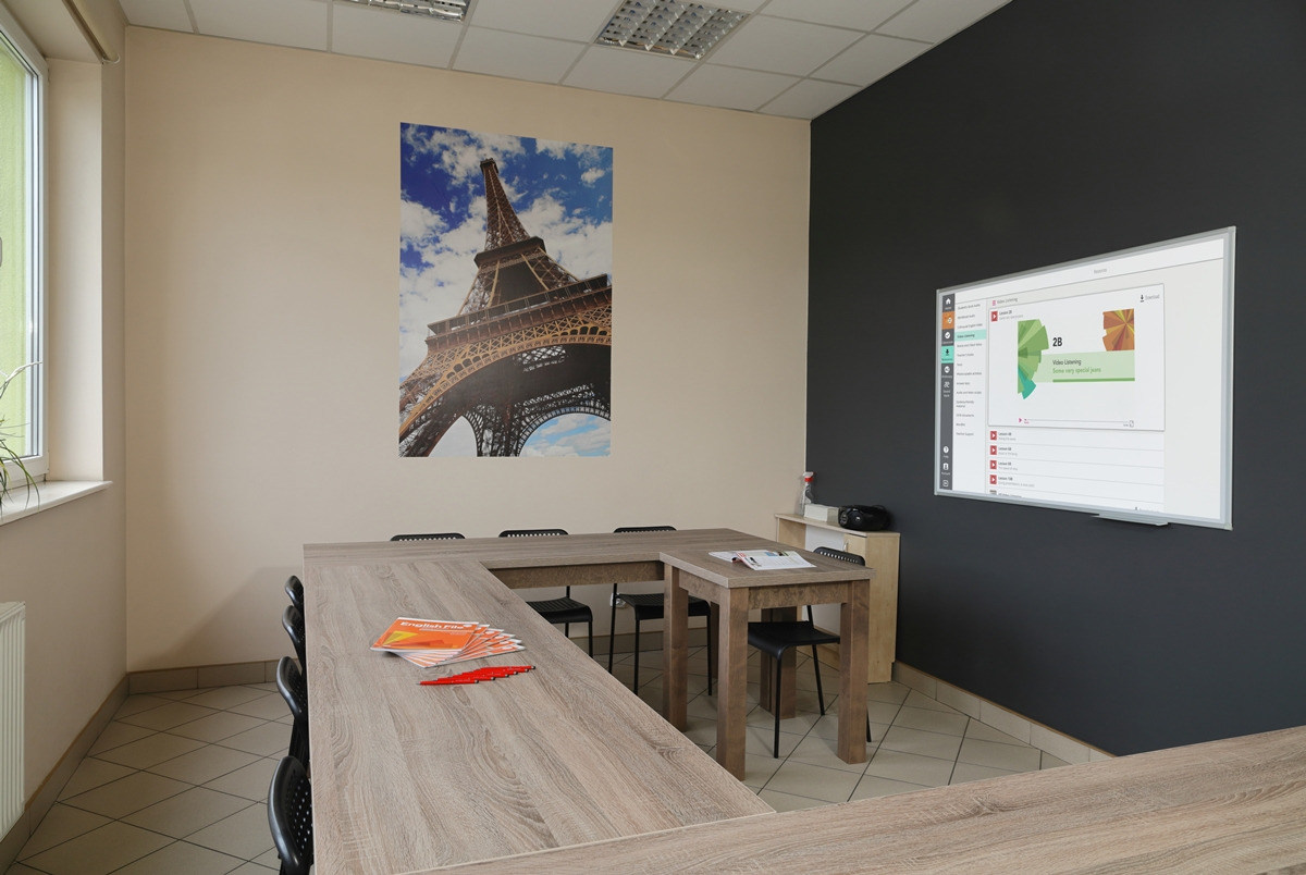 Sala wykładowa - Paris.