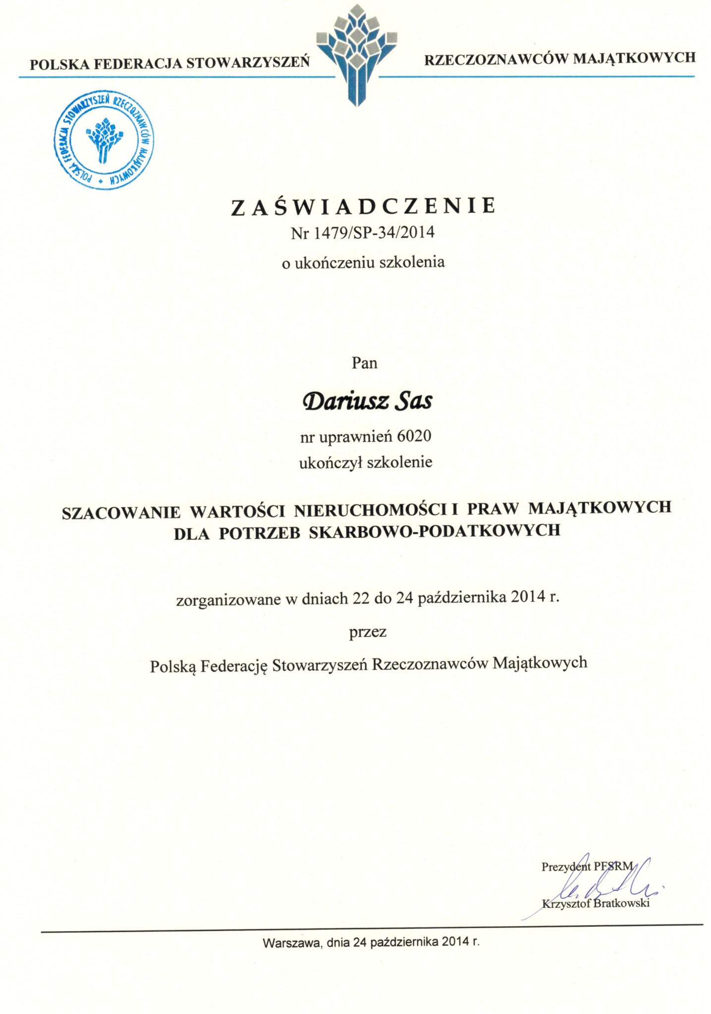 Szkolenie skarbowo - podatkowe