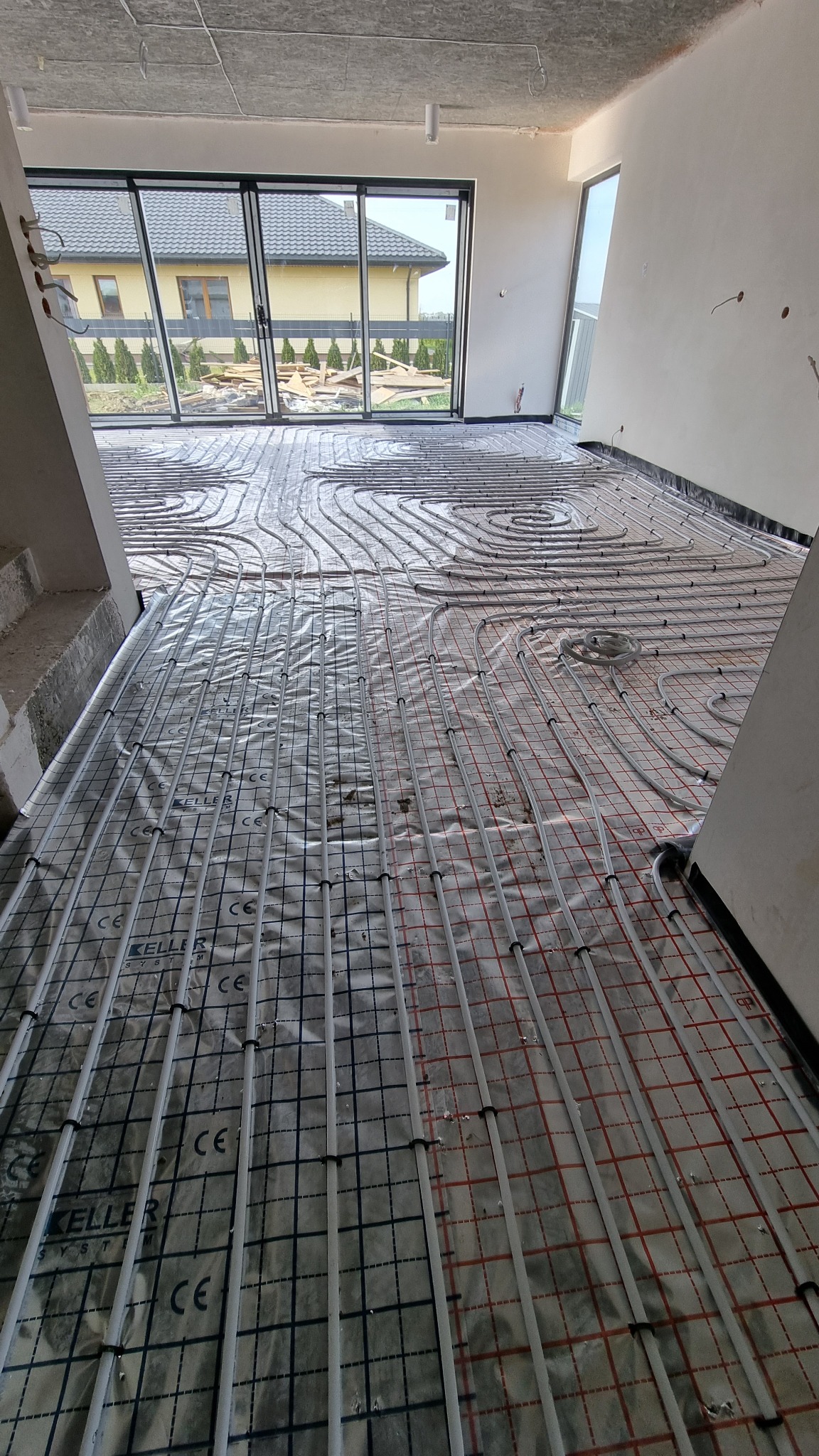 Instalacje ogrzewania podłogowego.