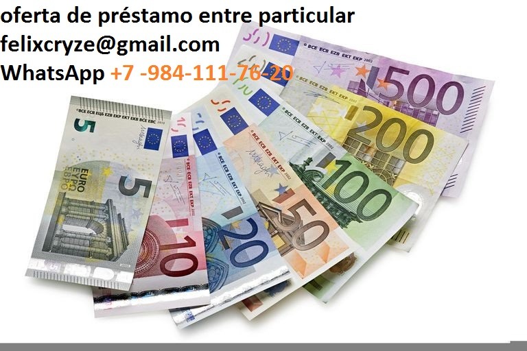 oferta pożyczki między osobami fizycznymi 5000€ a 900.000€