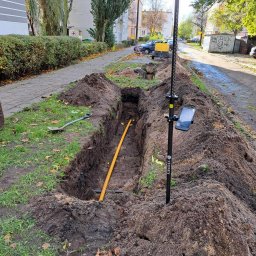 Biuro Geodezyjne mgr inż. Ernest Pilarski - Obsługa budowy sieci gazowej
