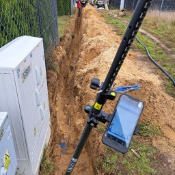 Biuro Geodezyjne mgr inż. Ernest Pilarski - Obsługa budowy przyłącza