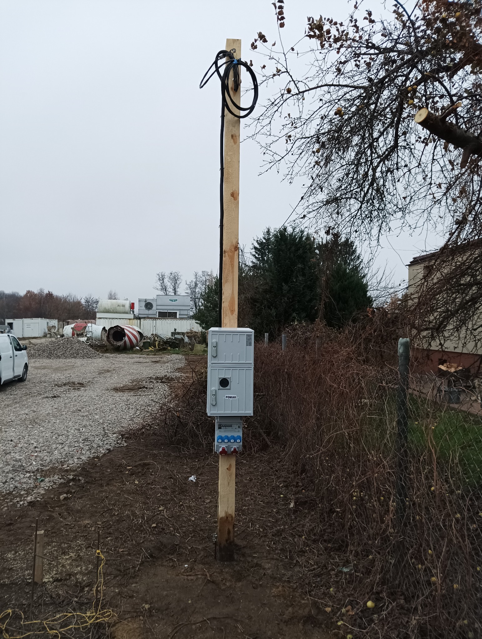 Przyłącze budowlane