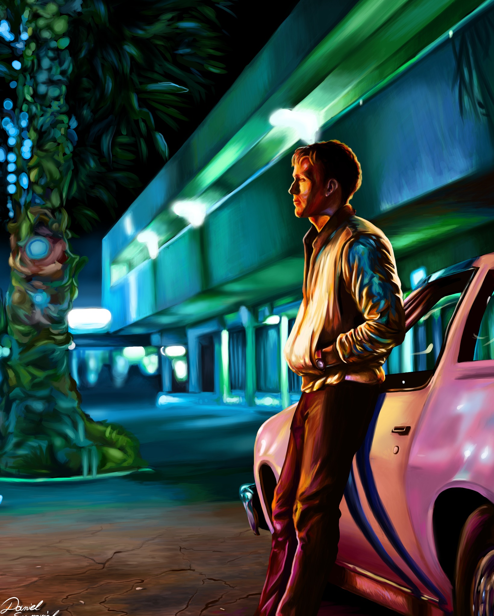 Ilustracja z filmu 'DRIVE'