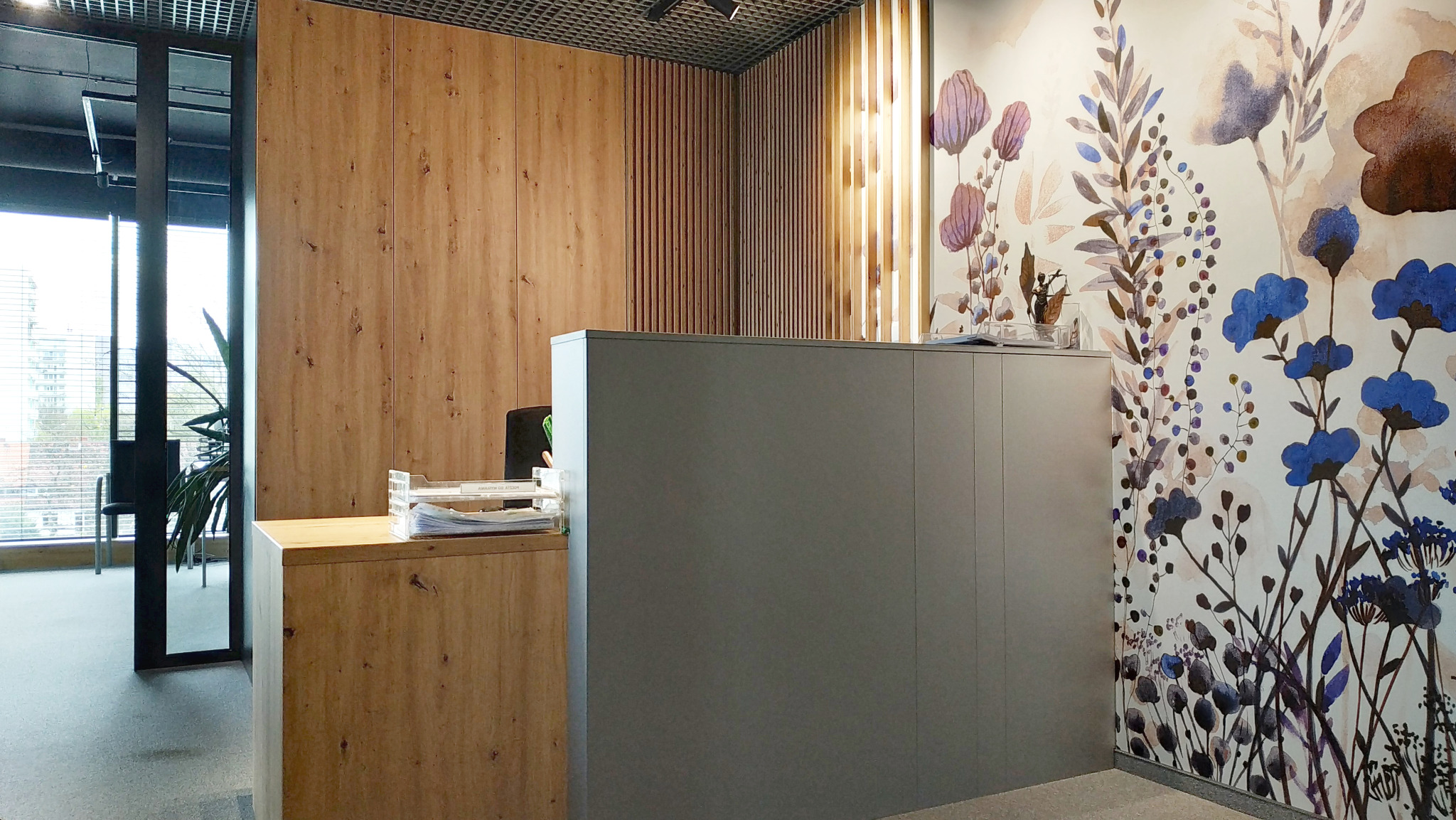 Realizacja projektu wnętrz kancelarii adwokackiej w Zabrzu