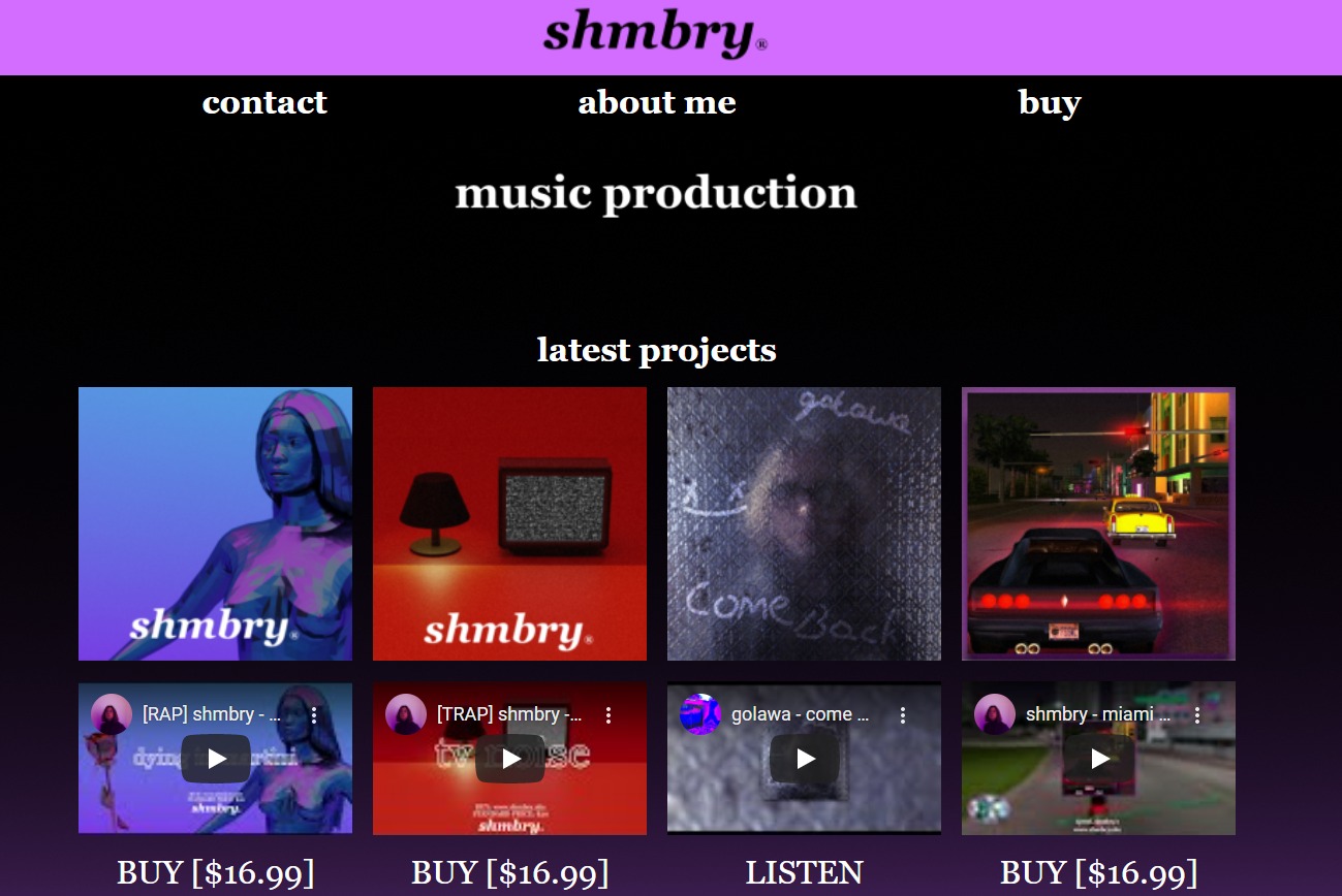 strona główna mojej strony internetowej.