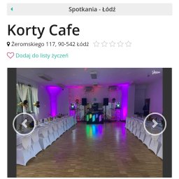 Korty Cafe - Catering Dla Firm Łódź