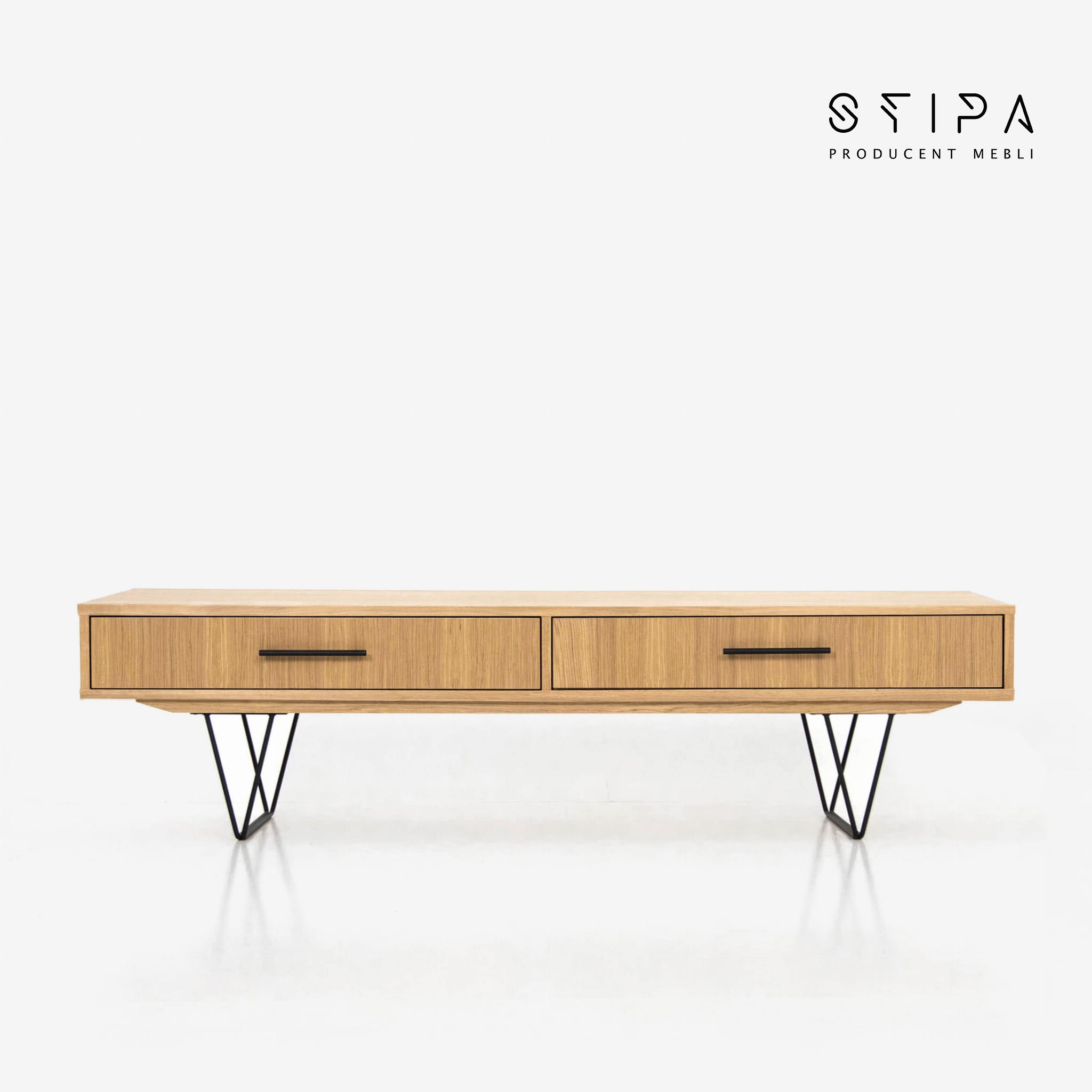 Szafka rtv w stylu loft