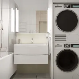 Łazienka z wanną w mieszkaniu / WARSZAWA