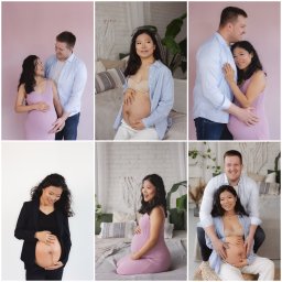 ARTWORK STUDIO SPÓŁKA Z OGRANICZONĄ ODPOWIEDZIALNOŚCIĄ - Sesja ciążowa z partnerem w studio.