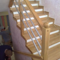 Schody drewniane Lublin 2