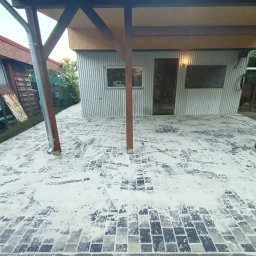 Układanie kostki brukowej Sława 4