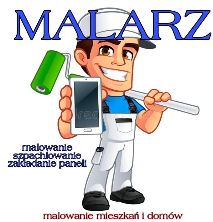 Zapraszam do skorzystania z naszych usług. -malowanie ścian i sufitów - gładzie - kładzenie paneli