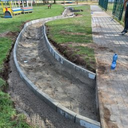 Układanie kostki brukowej Okulice 3