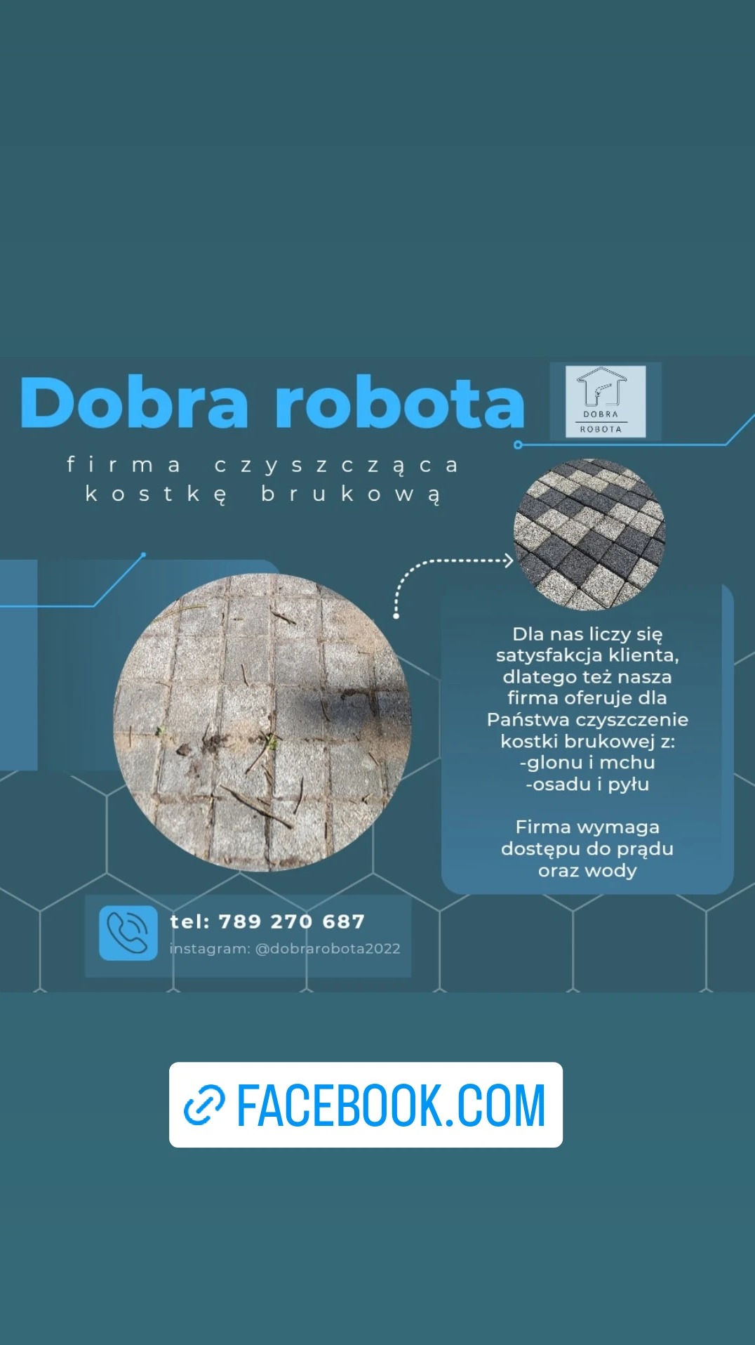 Mycie kostki brukowej jak i pranie tapczanów itp