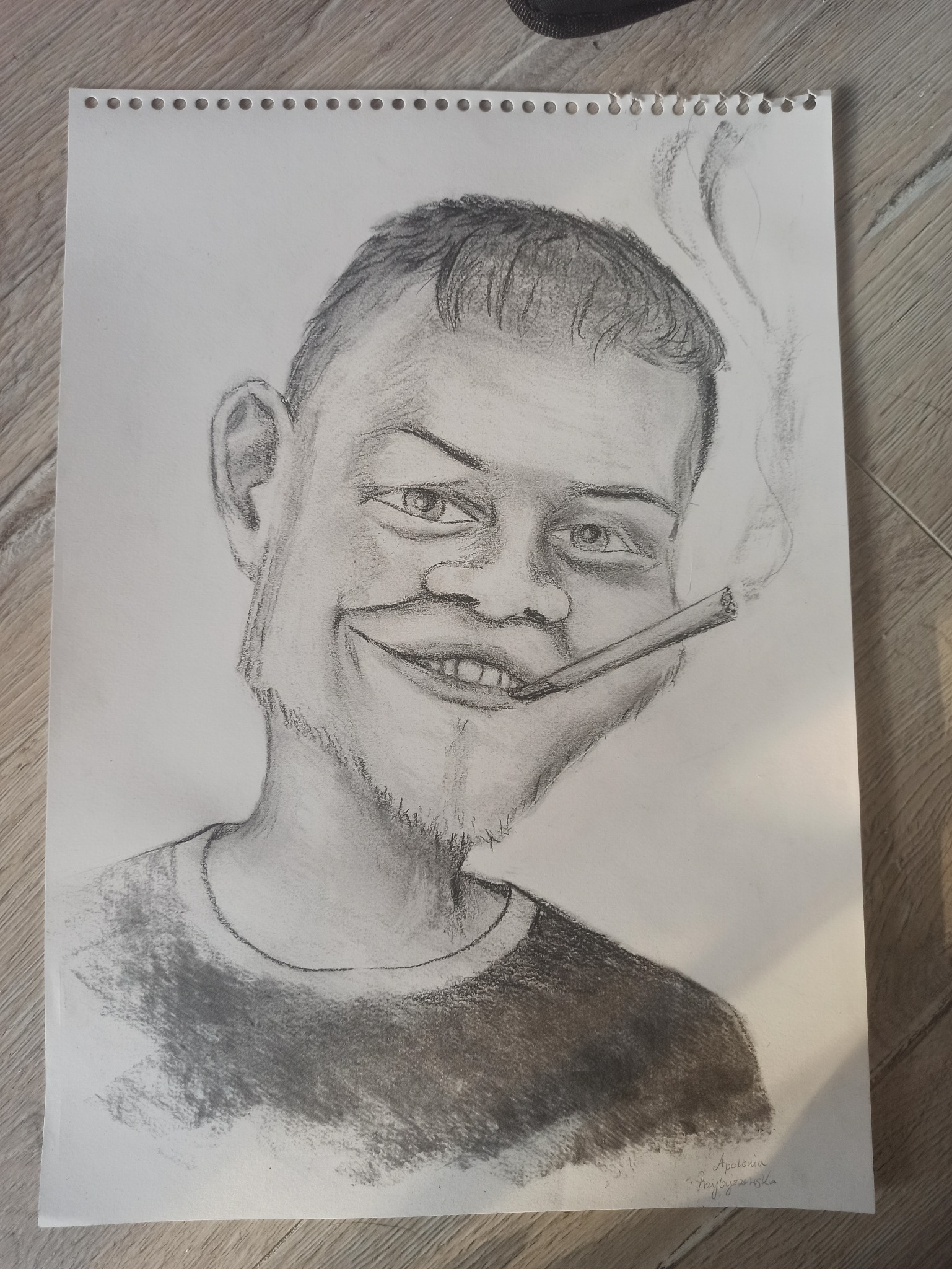 karykatura, format A3