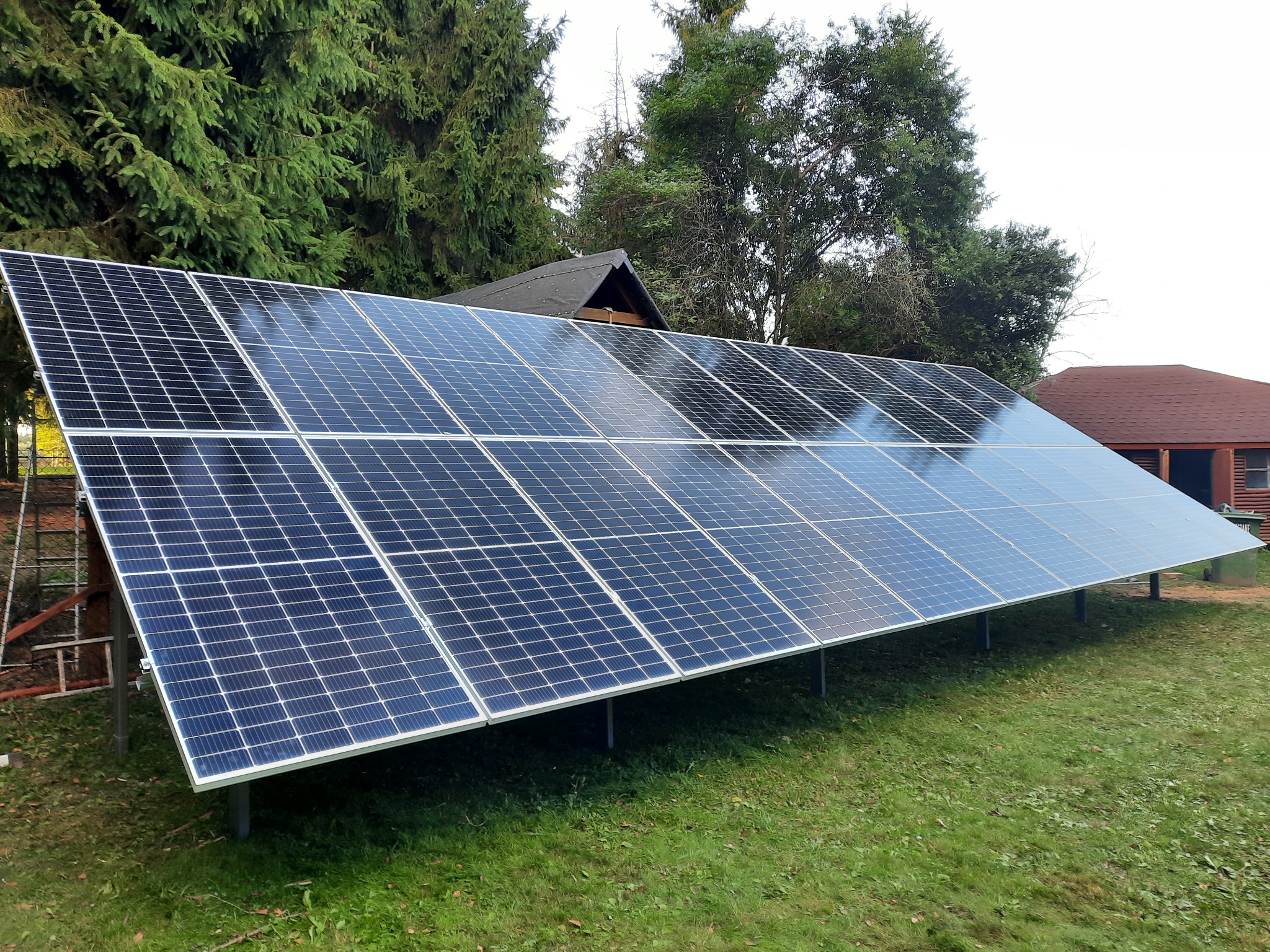 przykładowa instalacja nagruntowa