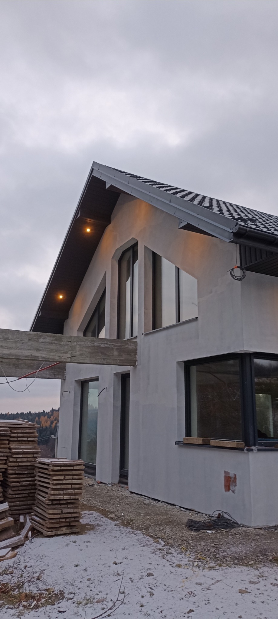 Przygotowane pod putz ale to za jakiś czas