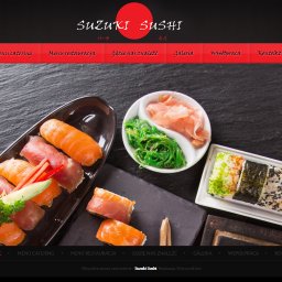 Strona internetowa restauracja sushi