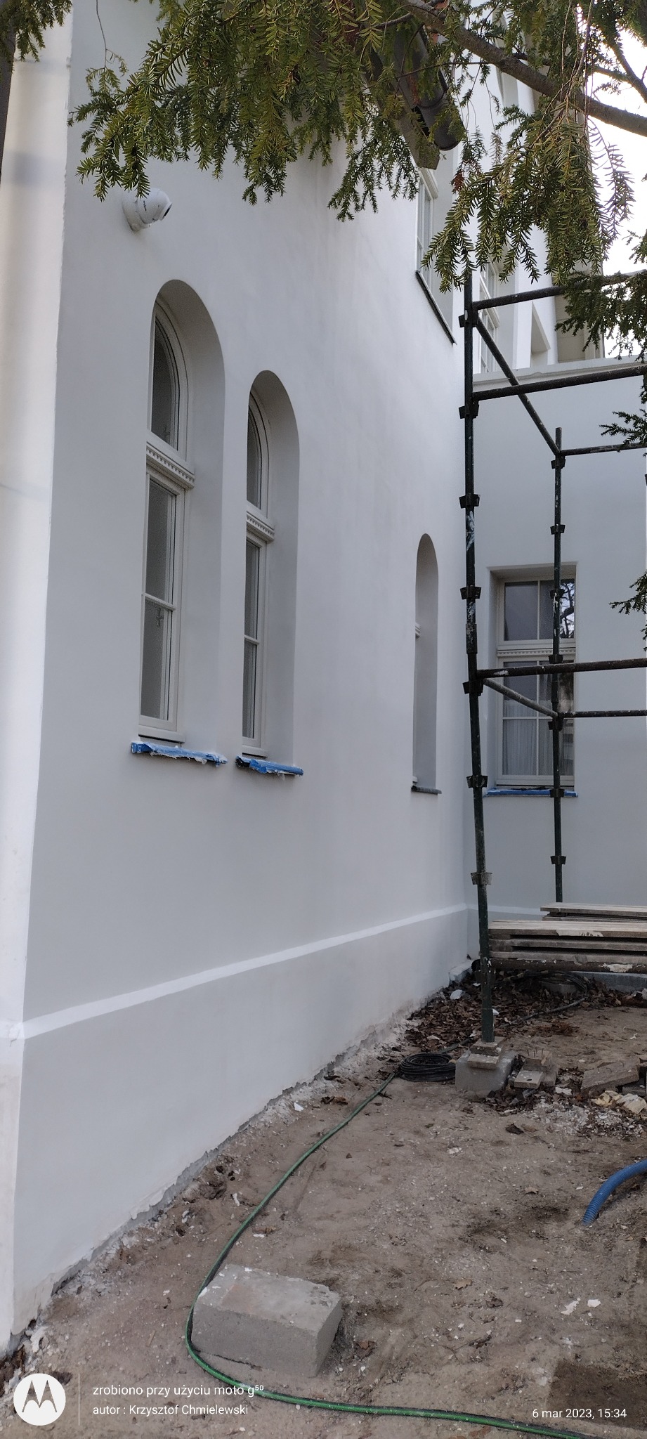 Tynki cementowo wapienne.