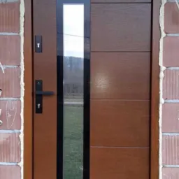 Drzwi drewno- dąb grub.100 mm Ud 0,65W/m2k