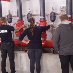 Obsługa stałych urządzeń gaśniczych - praktyka