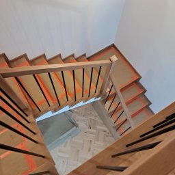 Schody drewniane Pecna 2