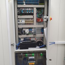 Szafa sterownicza komory kriogenicznej - otwarta