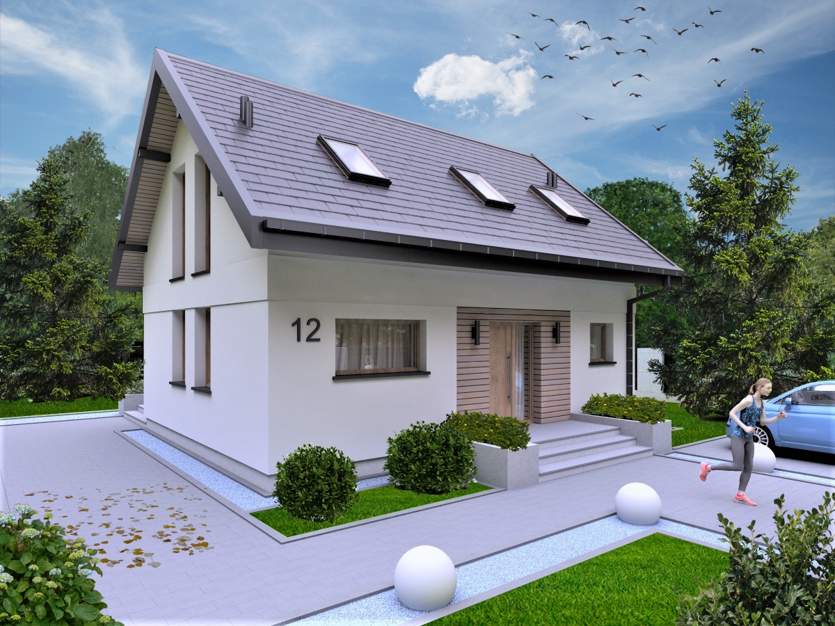Projekt przebudowy domu Grajewo 7