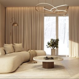 Projekt wnętrza domu jednorodzinnego Pawłowice