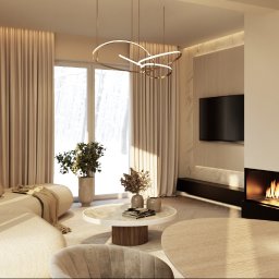 Projekt wnętrza domu jednorodzinnego Pawłowice