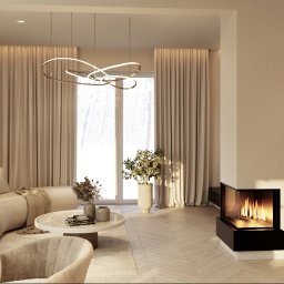 Projekt wnętrza domu jednorodzinnego Pawłowice