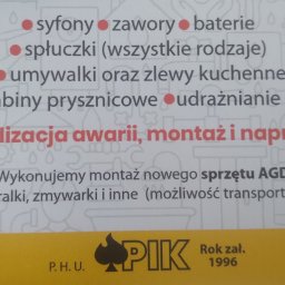 Montaż armatury Kraków 1