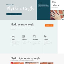 1000 MIAST TOMASZ WILKOSZ - Budowa sklepu internetowego STARE CEGŁY | WooCommerce/Wordpress, Fotoblog, integracja płatności on-line