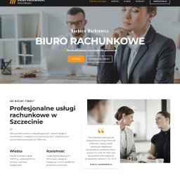 Budowa strony dla biura rachunkowego ze Szczecina | Wordpress
