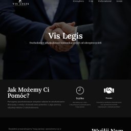 Budowa strony dla firmy VIS LEGIS | Wordpress