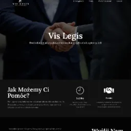 Budowa strony dla firmy VIS LEGIS | Wordpress