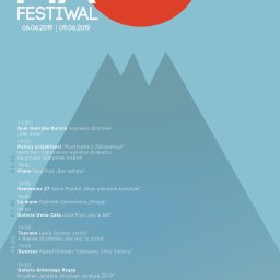 Plakat promujący MA festiwal w Zakopanem