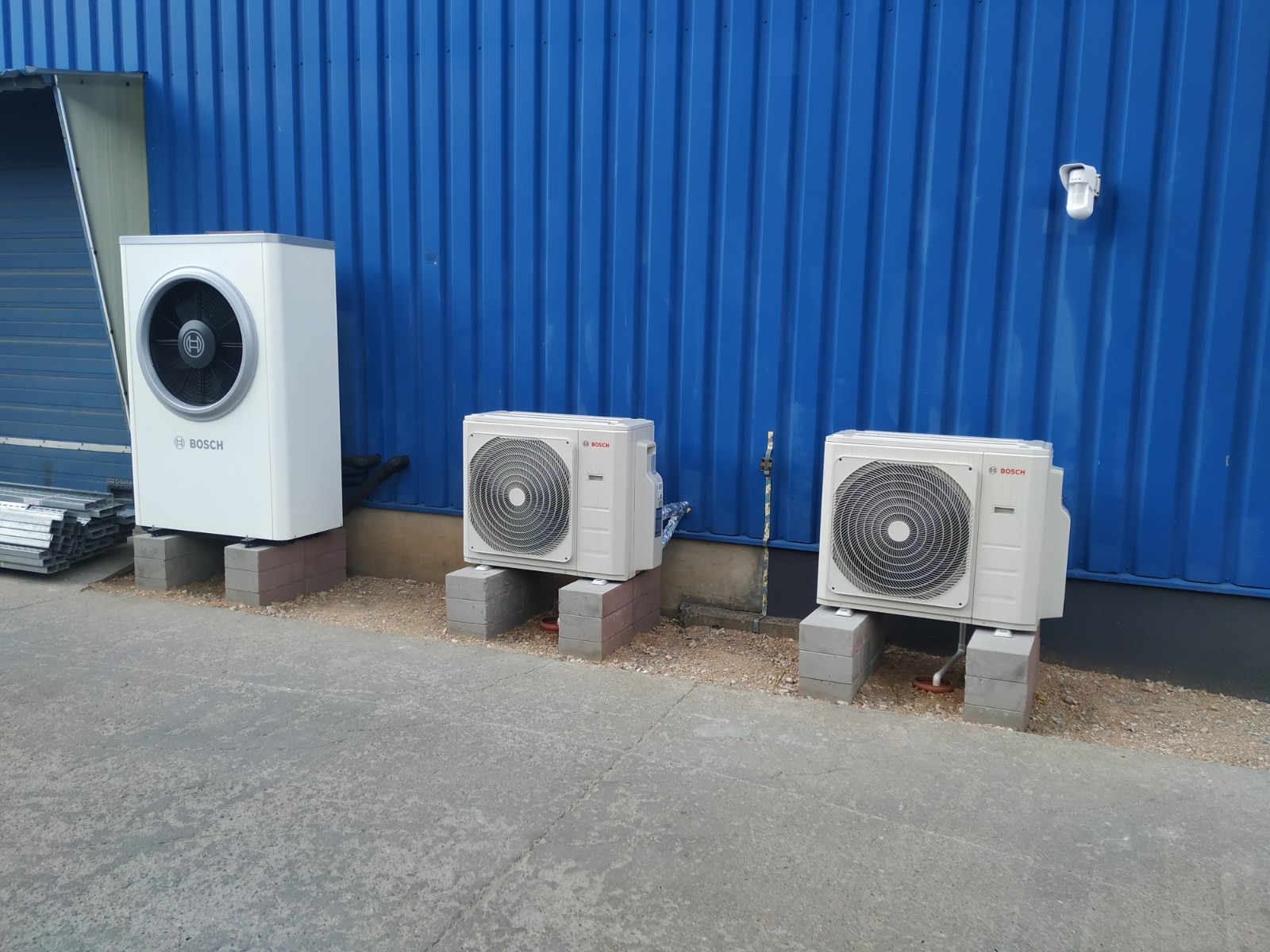 Pompa ciepła + 2xMulti BOSCH