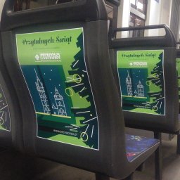 Reklama w tramwajach w Krakowie - branża nieruchomości, Tecnocasa