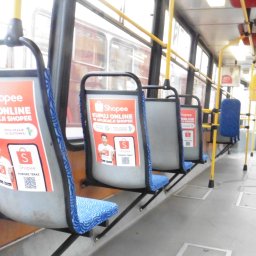 Reklama w tramwajach w Krakowie - sklepy internetowe, Shopee