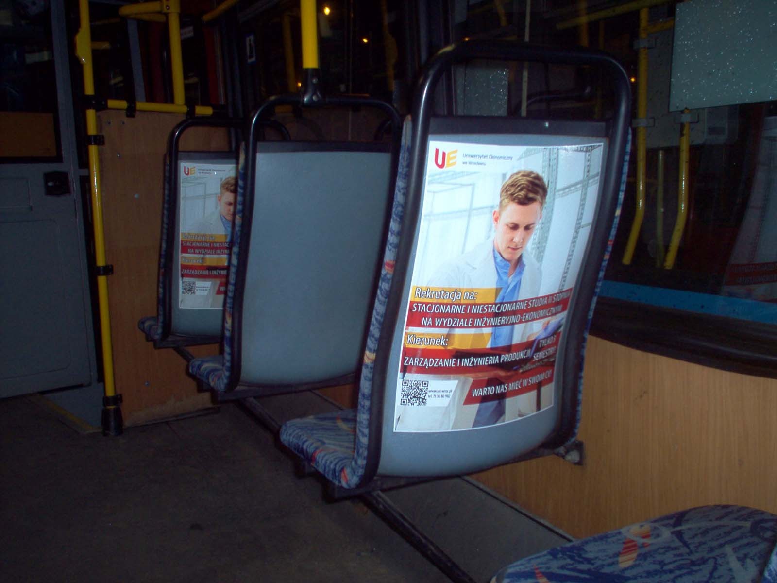 Reklama w tramwajach w Krakowie - uczelnie, Uniwersytet Ekonomiczny we Wrocławiu