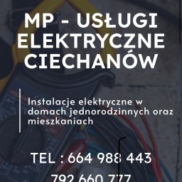 MP Usługi elektryczne od A do Z | Tworzenie stron www - Strony WWW Ciechanów