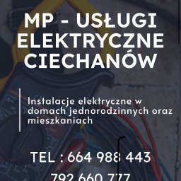 MP Usługi elektryczne od A do Z | Tworzenie stron www - Pogotowie Elektryczne Ciechanów