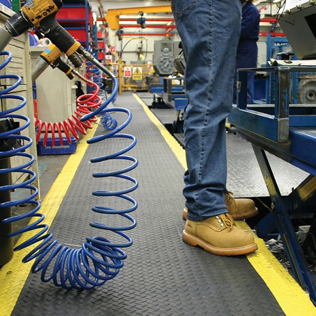 Przemysłowa mata antyzmęczeniowa Deckplate Coba