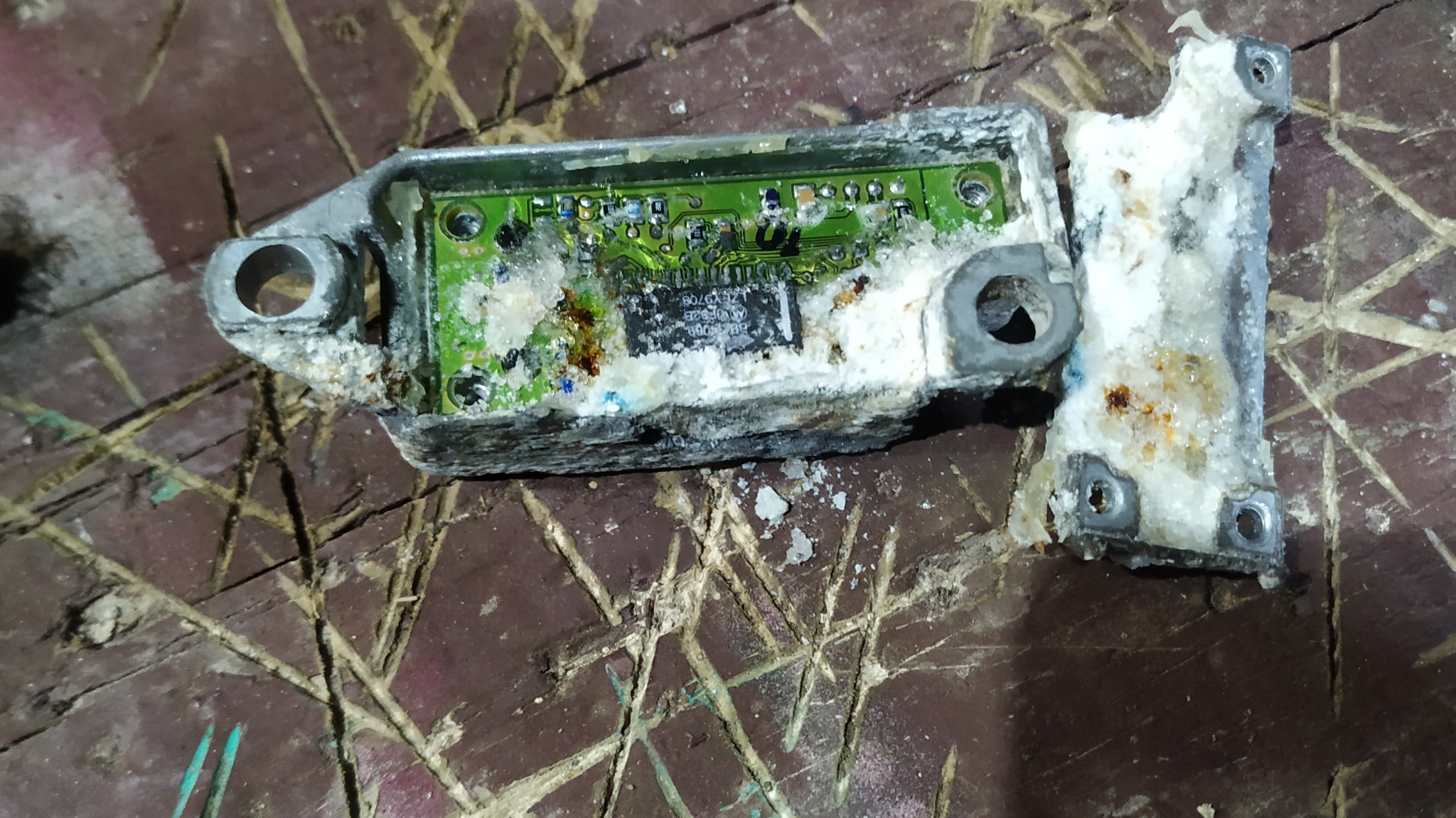 Naprawa czuinika VW, Zdjęcie przed czyszczeniem