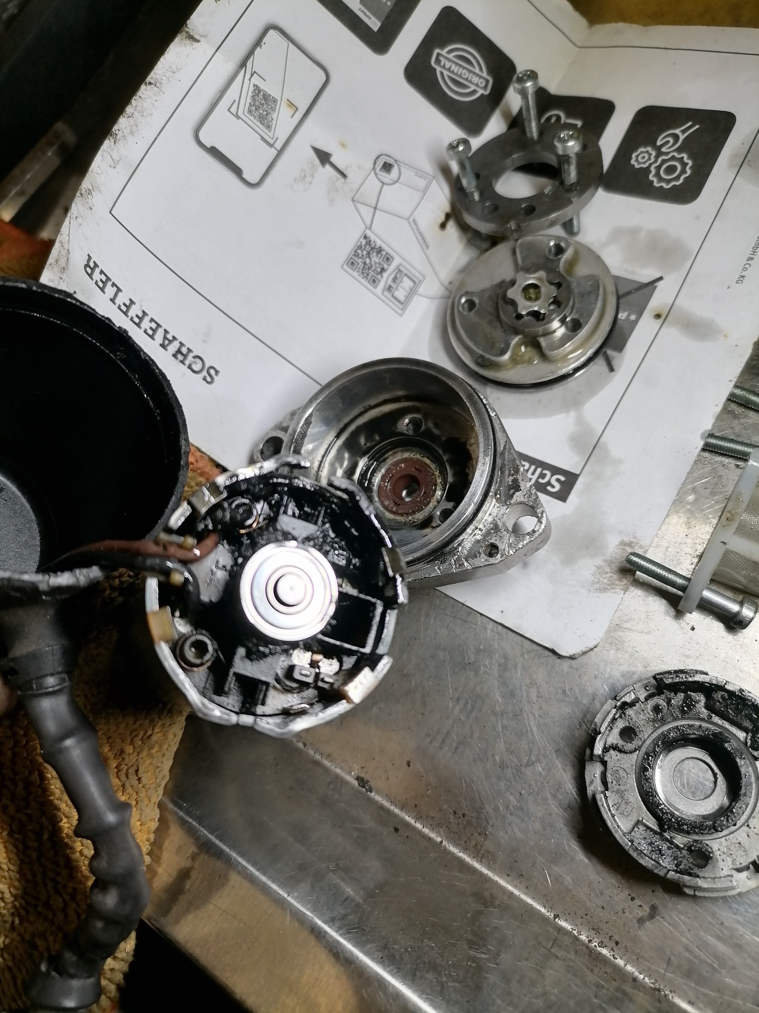 Naprawa pompy HALDEX volvo