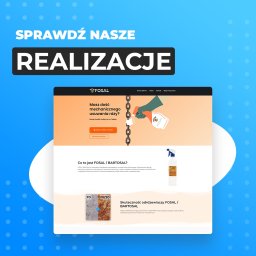 Strona typu Landing Page wykonana dla firmy F.H.P. BARTEK