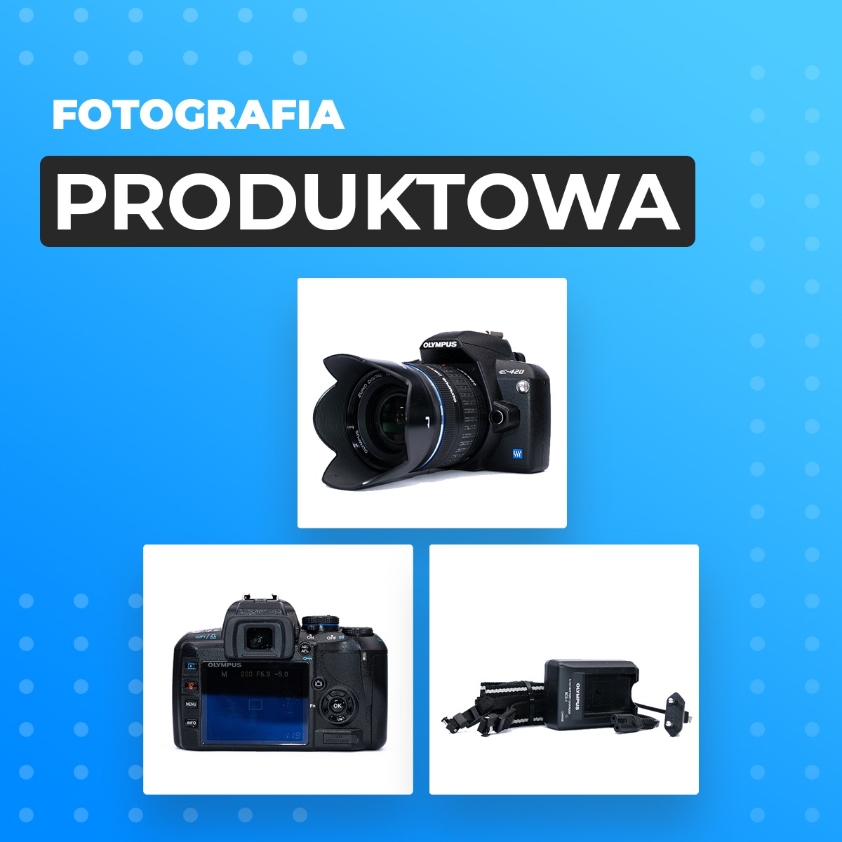 Oferuję usługę wykonania zdjęć produktowych do wykorzystania w sklepie internetowym bądź portalu aukcyjnym.